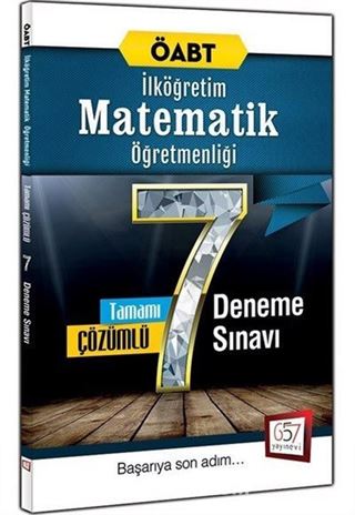 ÖABT İlköğretim Matematik Öğretmenliği 7 Deneme Sınavı