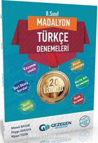 8. Sınıf Türkçe Madalyon Denemeleri