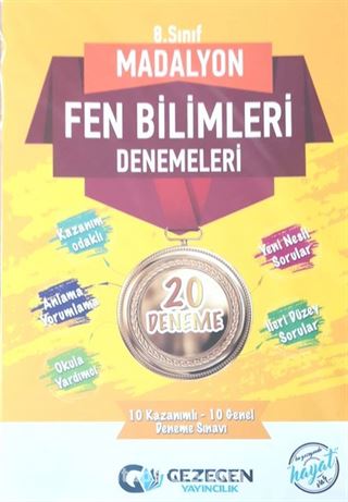 8. Sınıf Madalyon Fen Bilimleri Denemeleri