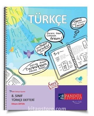 8. Sınıf Türkçe Defteri