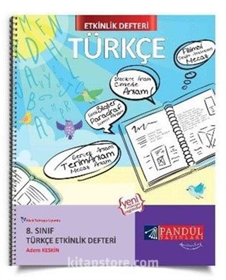 8. Sınıf Türkçe Etkinlik Defteri