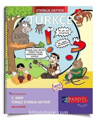 7. Sınıf Türkçe Etkinlik Defteri