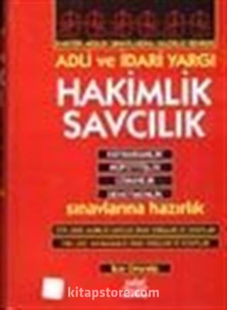 Adli ve İdari Yargı Hakimlik Savcılık Sınavlarına Hazırlık