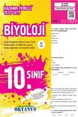 10. Sınıf Biyoloji Yaprak Test