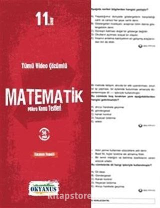 11. Sınıf Matematik Çek Kopart Yaprak Test