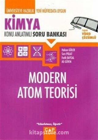 Kimya Modern Atom Teorisi Konu Anlatımlı Soru Bankası