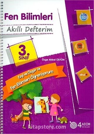 3. Sınıf Fen Bilimleri Akıllı Defterim