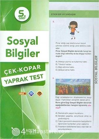 5. Sınıf Sosyal Bilgiler Yaprak Test