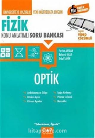 Üniversiteye Hazırlık Fizik Optik Konu Anlatımlı Soru Bankası