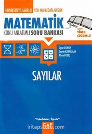 Üniversiteye Hazırlık Matematik Sayılar Konu Anlatımlı Soru Bankası