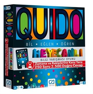 Eğitici Quido Board Game