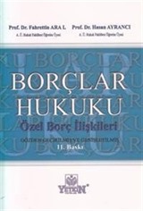 Borçlar Hukuku Özel Borç İlişkileri