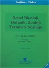 Genel Biyoloji, Botanik, Zooloji Terimleri Sözlüğü