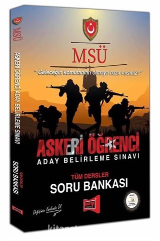 Milli Savunma Üniversitesi Askeri Öğrenci Aday Belirleme Sınavı Tüm Dersler Soru Bankası