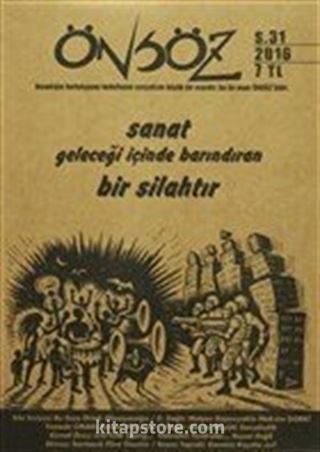 Önsöz Kitap Dizisi Sayı : 31-10. Yıl Seçkisi 2016