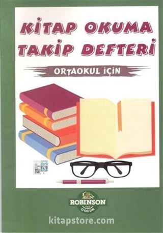 Ortaokul için Kitap Okuma Takip Defteri