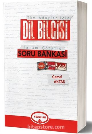 Tüm Adaylar İçin Dil Bilgisi Tamamı Çözümlü Soru Bankası