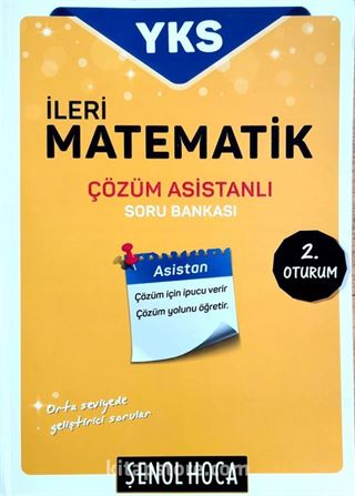 YKS 2. Oturum İleri Matematik Çözüm Asistanlı Soru Bankası