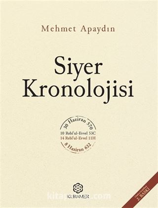 Siyer Kronolojisi (Ciltli)