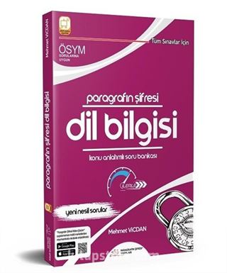 Paragrafın Şifresi Dil Bilgisi Konu Anlatımlı Soru Bankası