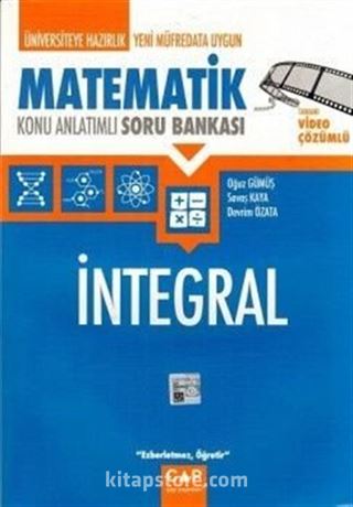 Matematik İntegral Konu Anlatımlı Soru Bankası