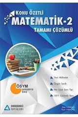 Konu Özetli Matematik 2 Çözümlü Soru Bankası