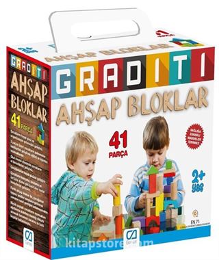 Ahşap Bloklar (41 Parça) (Ca10010)