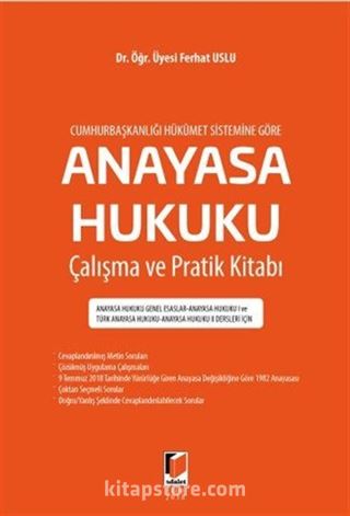 Anayasa Hukuku Çalışma ve Pratik Kitabı