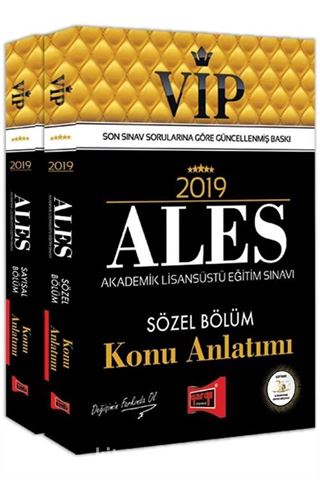 2019 ALES VIP Sayısal-Sözel Bölüm Konu Anlatımı (2 Cilt)