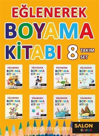 Eğlenerek Boyama 8 Takım Set (2. Seri)