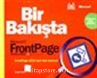 Bir Bakışta Microsoft Front Page 2002