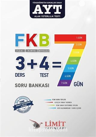 AYT Kronometre Fizik Kimya Biyoloji FKB Soru Bankası