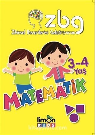 Zihinsel Becerilerimi Geliştiriyorum Matematik (3-4 Yaş)