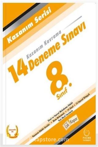 8. Sınıf Kazanım Serisi 14 Deneme Sınavı