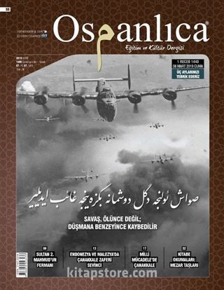 Osmanlıca Eğitim ve Kültür Dergisi Sayı:67 Mart 2019