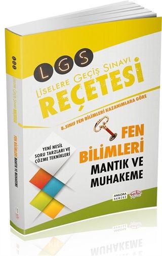 8. Sınıf Fen Bilimleri Mantık ve Muhakeme Reçetesi / Angora Serisi