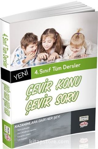 4. Sınıf Tüm Dersler Çevir Konu Çevir Soru / Angora Serisi