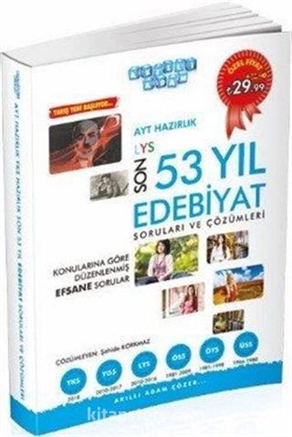 AYT Hazırlık Son 53 Yıl Edebiyat Çıkmış Sorular ve Çözümleri