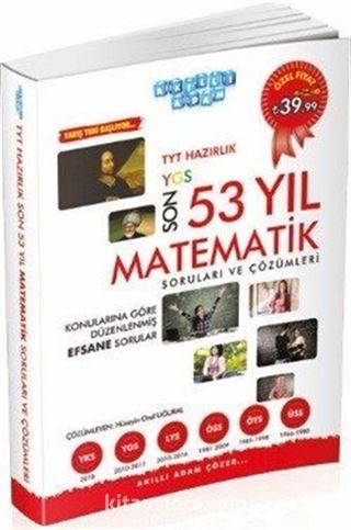 TYT Hazırlık Son 53 Yıl Matematik Çıkmış Sorular ve Çözümleri