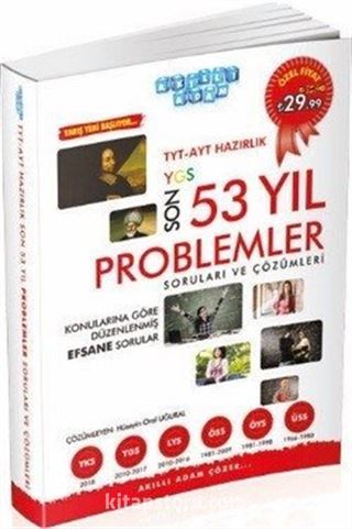 TYT AYT Hazırlık Son 53 Yıl Problemler Çıkmış Sorular ve Çözümleri