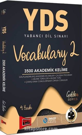 YDS Vocabulary 2 3500 Akademik Kelime