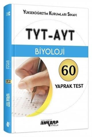 TYT- AYT Biyoloji 60 Yaprak Test