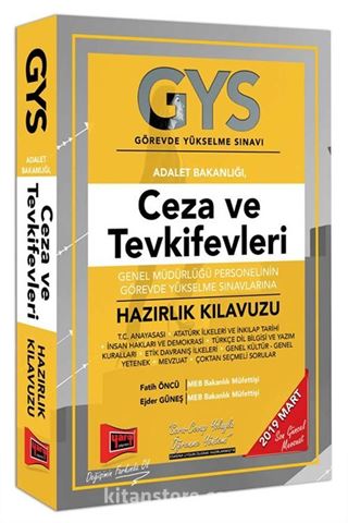 GYS Ceza ve Tevkifevleri Genel Müdürlüğü Personelinin Görevde Yükselme Sınavlarına Hazırlık Kılavuzu