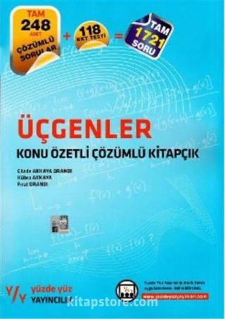 Üçgenler Konu Özetli Çözümlü Kitapçık