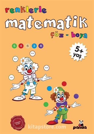 Renklerle Matematik Çöz-Boya (5+ Yaş)