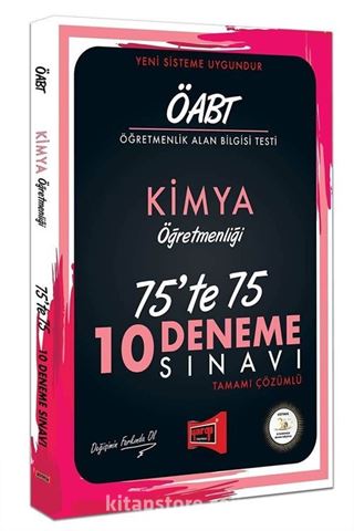 ÖABT Kimya Öğretmenliği 75'te 75 10 Deneme Sınavı