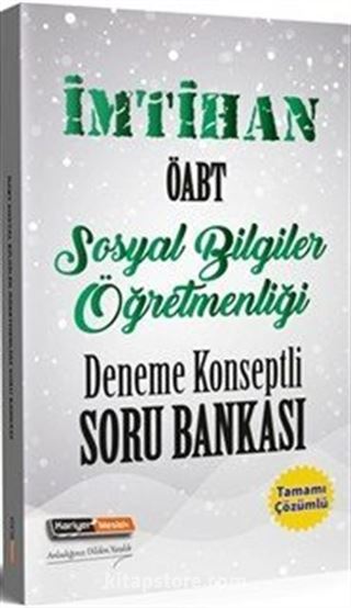 2019 İmtihan ÖABT Sosyal Bilgiler Deneme Konseptli Soru Bankası