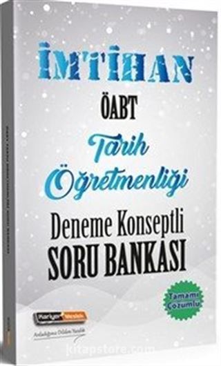 2019 İmtihan ÖABT Tarih Deneme Konseptli Soru Bankası