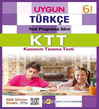 6. Sınıf Türkçe Kazanım Tarama Testi