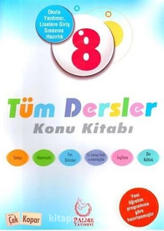 8. Sınıf Tüm Dersler Konu Kitabı